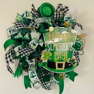 St Patrick’s Day Wreath